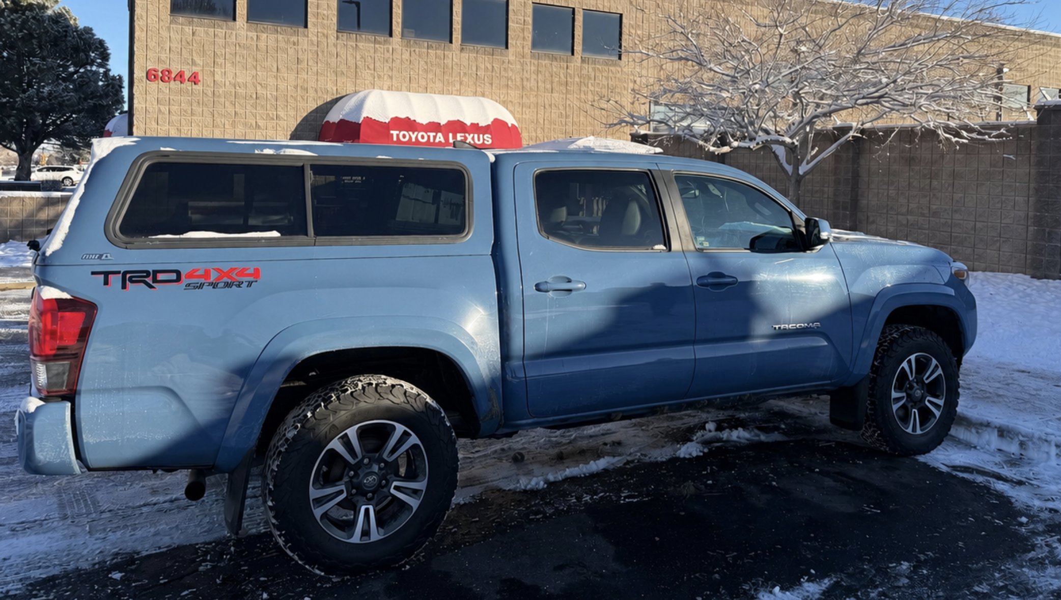 SELLING Cavalry Blue ARE V Series Camper Shell for Toyota Tacoma 5’ Short Bed (2016-2023)
